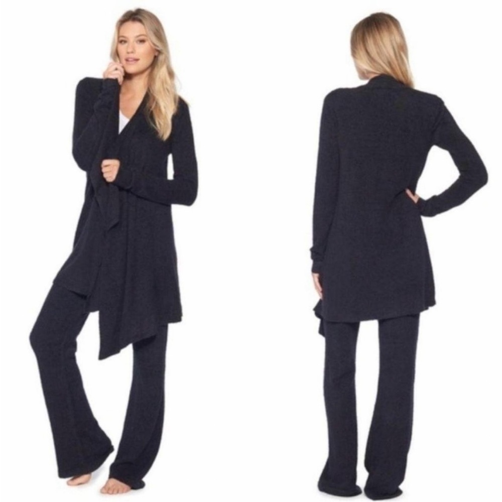Barefoot Dreams Bamboo Chic Lite Open Front Cardigan Sweater Size S/M